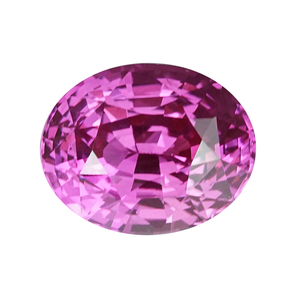 Oval pink outlet sapphire