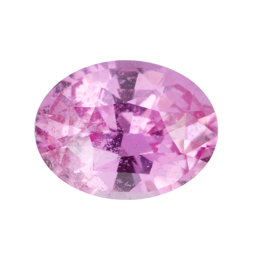 1.48 ct Vivid Pink Oval Cut Natural Unheated Sapphire