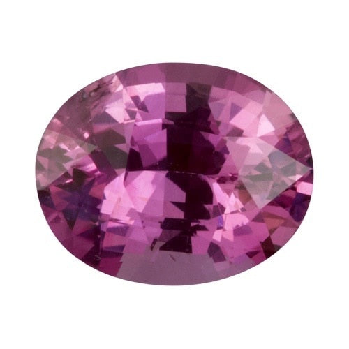 2.05 ct Oval Vivid Pink 	Sapphire Certified Unheated
