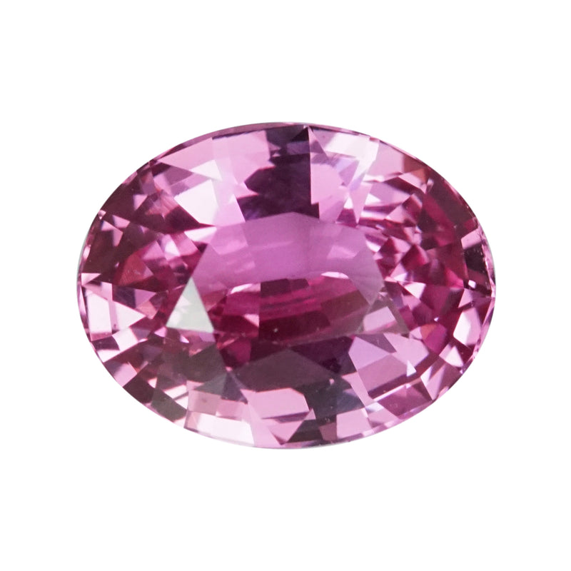 2.01 ct Oval Pink Sapphire Unheated Natural