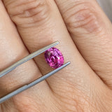 oval pink sapphire vivid-2-carat-certified