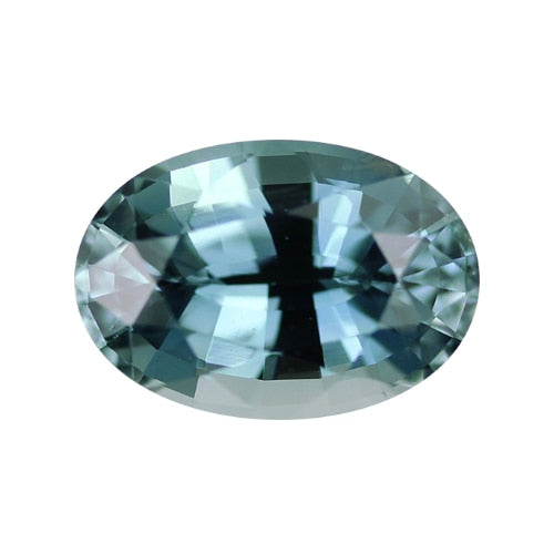 2.29 ct Teal Oval Cut Natural Unheated Sapphire