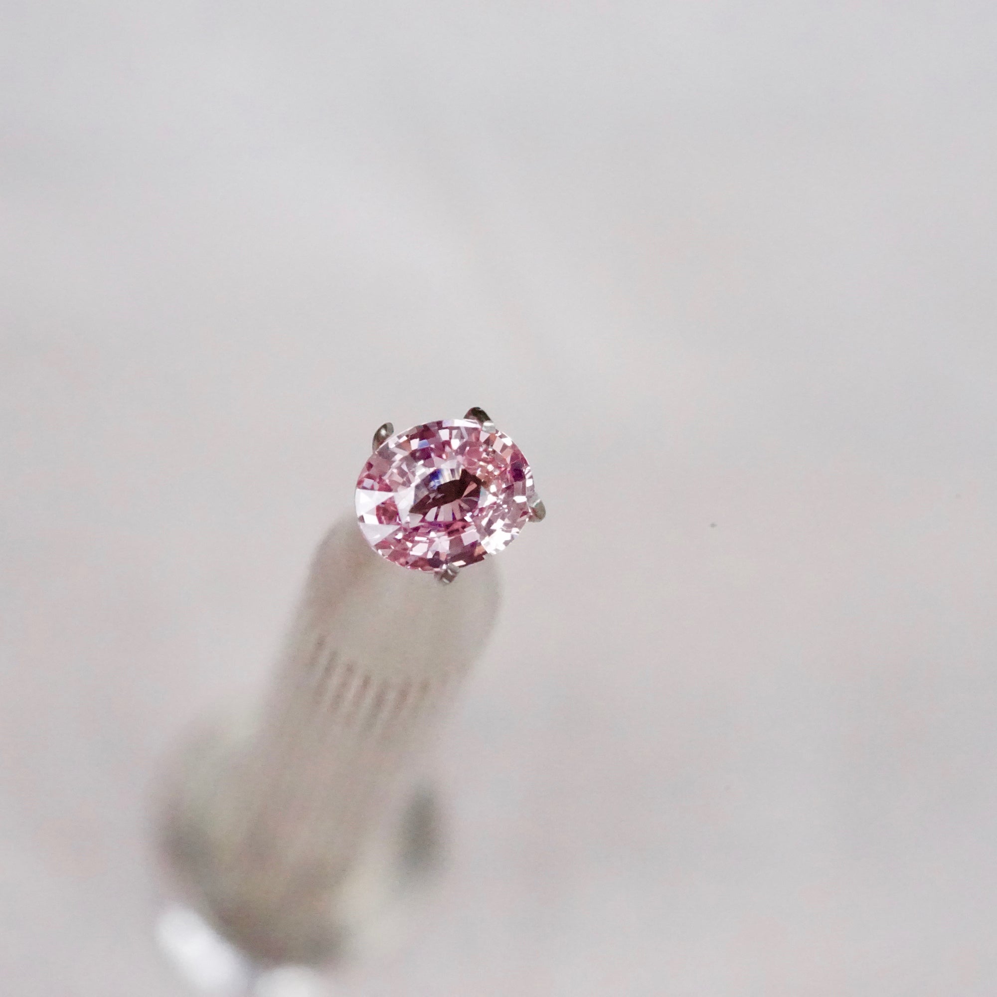 1.20 ct Padparadscha Sapphire Oval Cut Unheated Sri Lanka