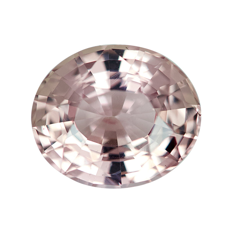 2.10 ct Peach Sapphire Oval Natural Unheated