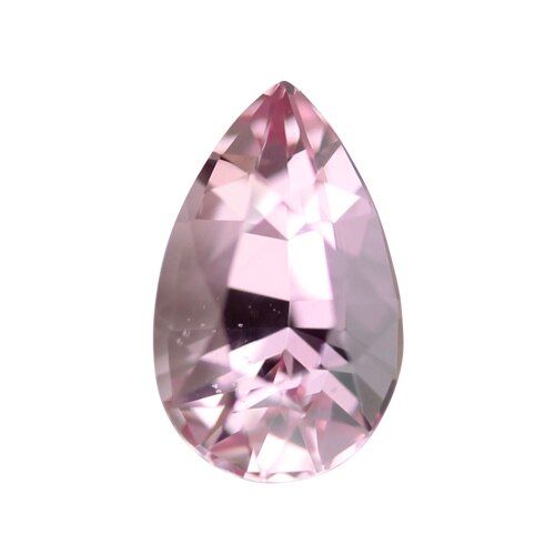 1.47 ct Pear Pink Sapphire Certified Unheated