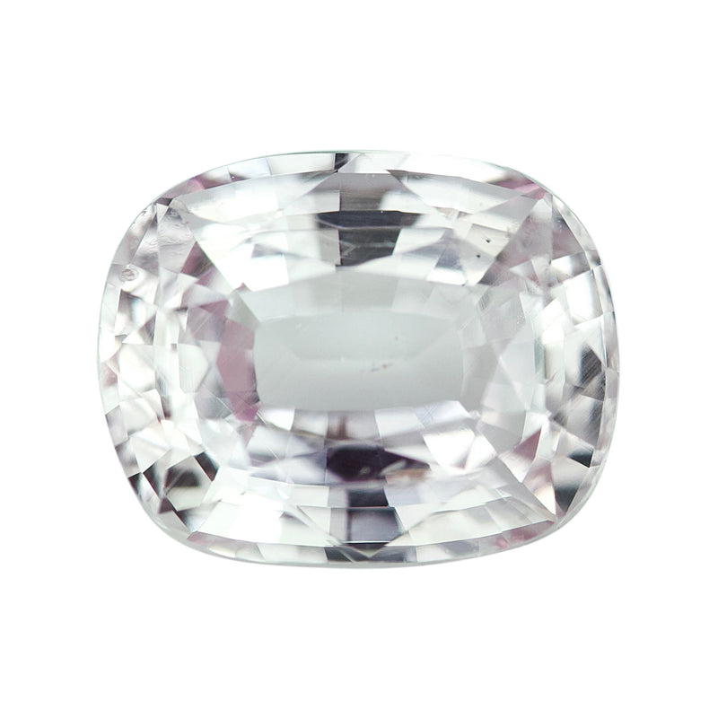 3.05 ct Pink Sapphire Cushion Natural Heated