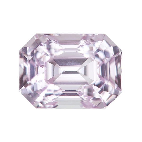 1.78 ct  Lilac Pink Sapphire Emerald Cut Natural Unheated