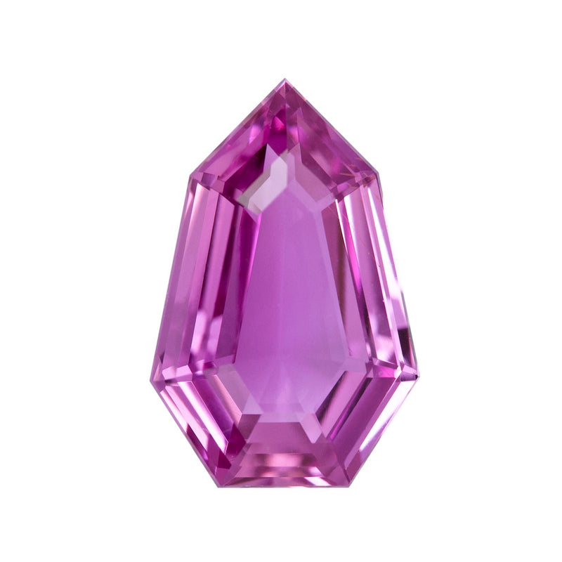 1.42 ct Pink Sapphire Fancy Cut Natural Unheated