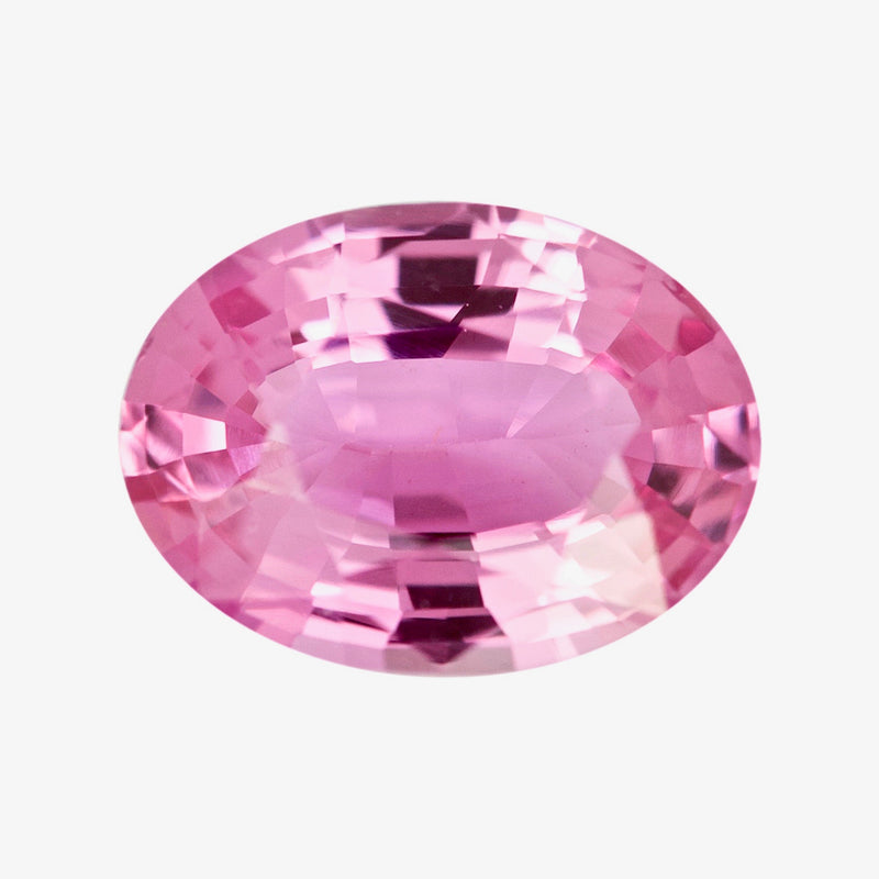 1.50 ct Pink Sapphire Oval Unheated