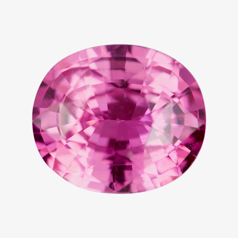 1.60 ct Pink Sapphire Oval Natural Unheated