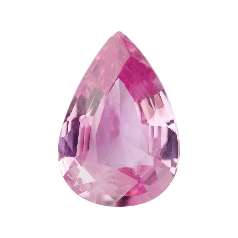 2.06 ct Pink Sapphire Pear Natural Unheated