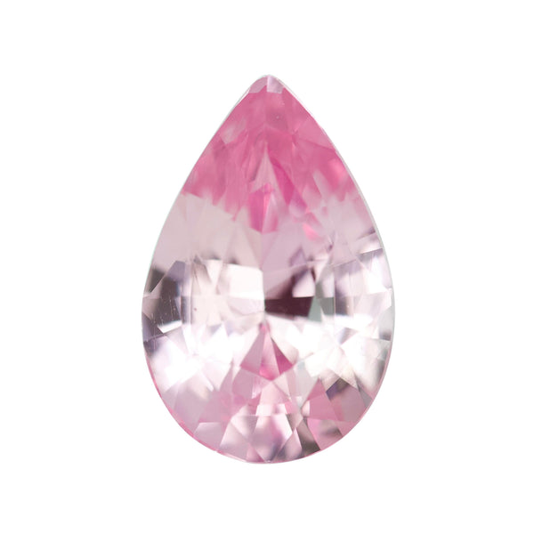 1.60 ct Pink Sapphire Pear Natural Unheated