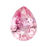1.69 ct Blossom Pink Sapphire Pear Natural Unheated