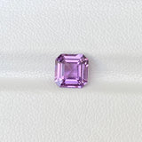 1.52 ct Violet Sapphire Square Cut Unheated