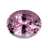 2.36 ct Plum Pink Sapphire Oval Natural Heated