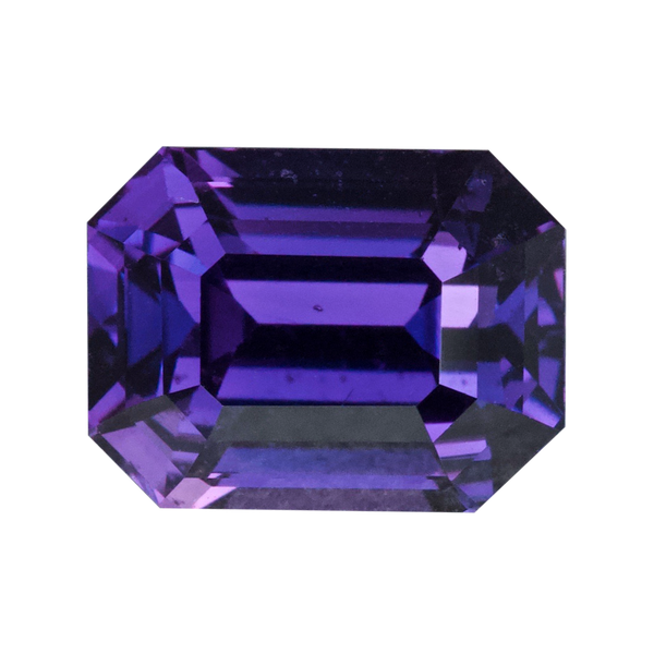 110 Ct Wonderful Purple Sapphire Emerald Shape Faceted Rare loose Gemstone AAA Quality Sapphire Ring / Sapphire Pendant Best Offer selling Ever