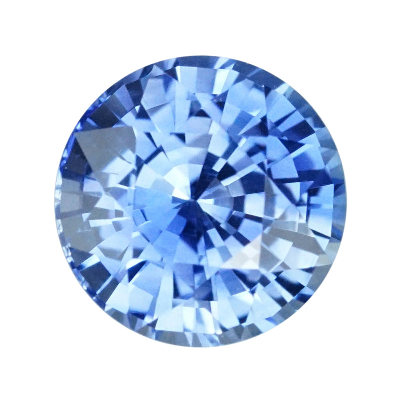 1.17 ct Blue Round Sapphire Heated Sri Lanka