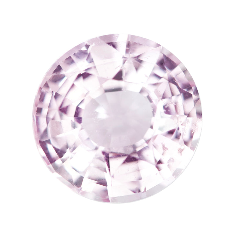 2.07 ct Pink Sapphire Roundish Oval Natural Heated