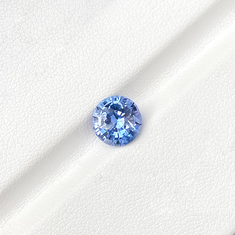 2.53 ct Blue Sapphire Round Ceylon Natural Unheated