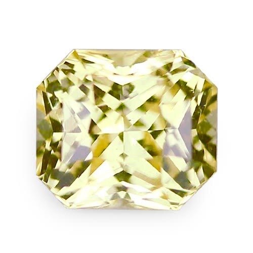 1.60 ct Vivid Yellow Natural Unheated Sapphire