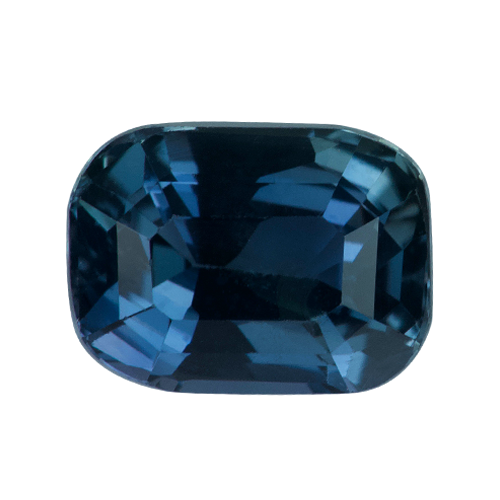 1.56 ct CushionGreen Sapphire Certified Unheated