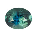 2.05 ct Teal Sapphire Oval Cut Natural Unheated