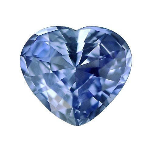 2.14 ct  Vivid Mid Blue Heart Cut Natural Unheated Sapphire