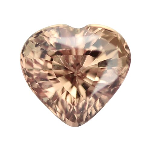 0.97 ct Bronze Heart Cut Natural Unheated Sapphire