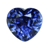 1.59 ct Certified Heart Blue Sapphire