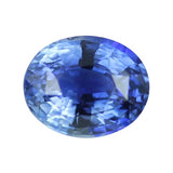 2.04 ct Certified Unheated Oval Blue Sapphire