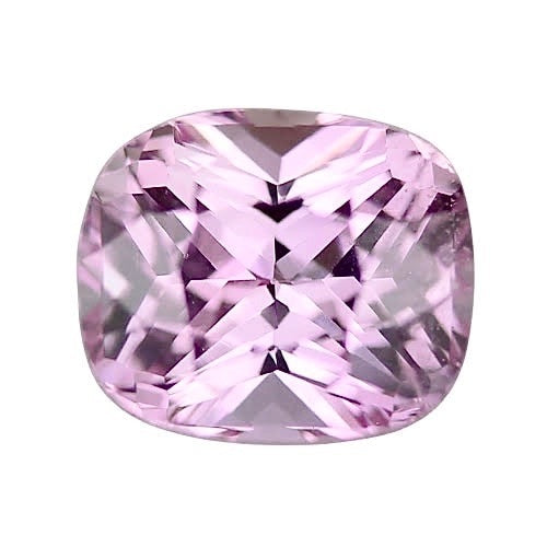 1.24 ct  Mid Pink Cushion Cut Natural Unheated Sapphire