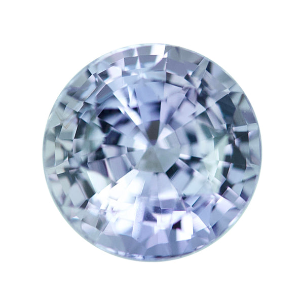 1.52 ct Violet Grey Sapphire Round Natural Unheated Ceylon