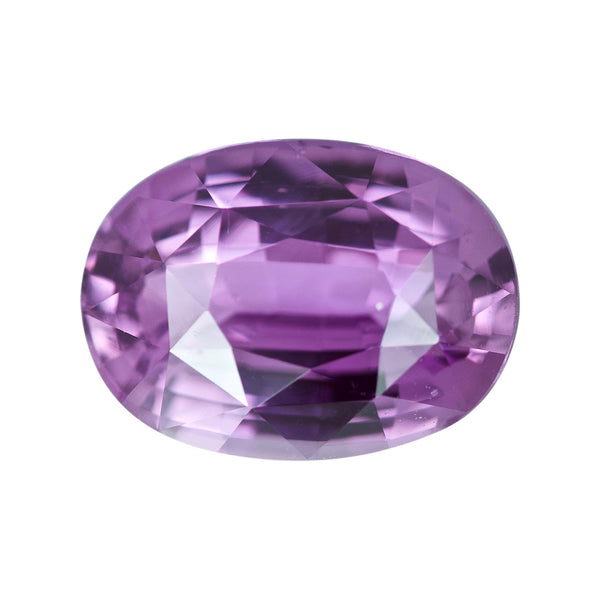 3.50 ct Vivid Purple Sapphire Oval Natural Unheated