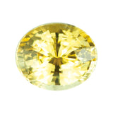 3.25 ct Vivid Yellow Sapphire Oval Natural Heated